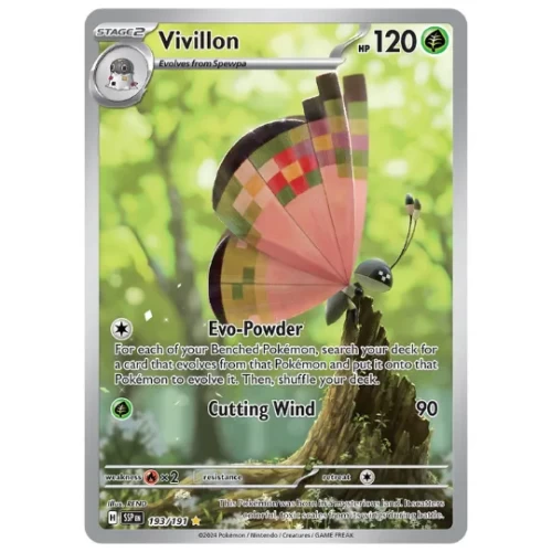 Vivillon - 193/191 - Surging Sparks